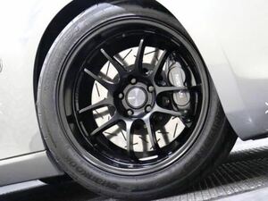 ENKEI PF01 EVO 18インチ 9.5j pcd 114.3 265/40R18 エンケイ 4本セット マットブラック 深リム ハンコック ベンタス RS4 rpf1 日本製 軽量