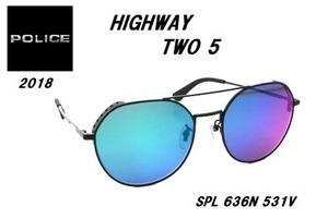 【1円～】★POLICE★HIGHWAY TWO 5★SPL636 531V★サングラス★新品未使用品