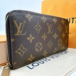 3834【極美品】LOUIS VUITTON ルイヴィトン モノグラム ジッピーウォレット ラウンドファスナー 長財布 ウォレット M60017/CA0182