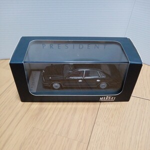 MARK43 POST Hobby【1/43 Nissan President (JHG50)】フェンダーミラー Black 日産 プレジデント ミニカー　ポストホビー