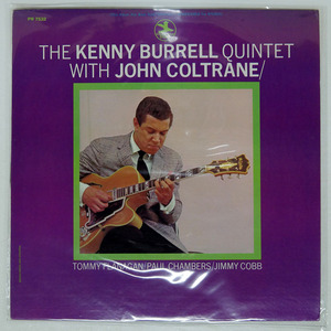 US盤 KENNY BURRELL QUINTET/KENNY BURRELL QUINTET WITH JOHN COLTRANE/PRESTIGE PR7532 LP