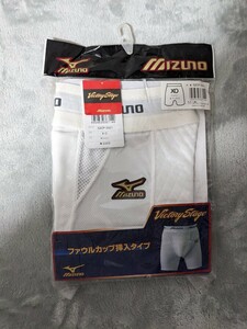 【新品未使用】MIZUNO ミズノ スライディングパンツ ホワイト XOサイズ 野球 白 