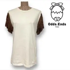 【送料無料】TOGA Odds&Ends Tシャツ フリンジスリーブ size1