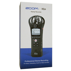 【中古】ZOOM製 ハンディレコーダー Handy Recorder H1n 元箱あり [管理:1150029469]