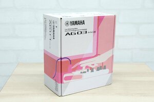 【H0356】★未使用品★YAMAHA★ヤマハ★ライブストリーミングミキサー★AG03 MK2★