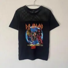 Def Leppard デフレパード バンドTシャツ 黒 S