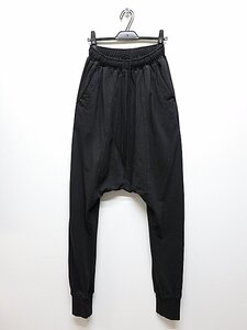 SALE30%OFF/JULIUS・ユリウス/COTTON SWEAT TROUSERS12/BLACK・2