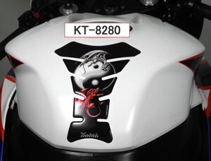 ★【メール便送料無料・代引不可】 KT8280　Keiti タンクパッド HONDA YAMAHA KAWASAKI 汎用