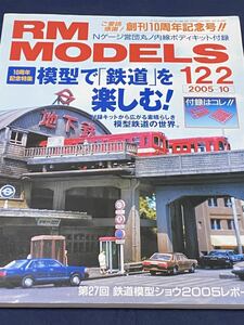 「RM MODELS」122号/2005年10月号/付録の営団丸の内線ボディキット未開封/RMモデルズ