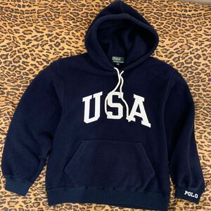 POLO Ralph Laurenフリース パーカー S 相当 USA