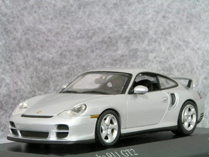 ● 1/43 ポルシェ 〓 911 ( 996 ) GT2 / シルバー 〓 Porsche MINICHAMPS