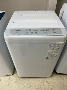 05l27-01g04 洗濯機 パナソニック NA-F5B1 2023年製 5.0kg ホワイト 中古品 ■直接引取り者歓迎■