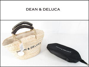 ■061101-029■展示品/タグ付き■DEAN&DELUCA×BEAMS COUTURE■かごバック■ハンドバッグ■