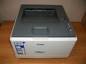 ● ジャンク / 中古レーザープリンタ / EPSON LP-S310N / 印刷枚数442枚 / 自動両面印刷対応 / トナー・メンテナンスユニットなし ●