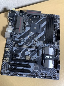 動作未確認 ジャンク MSI B350 TOMAHAWK ATXマザーボード AM4ソケット