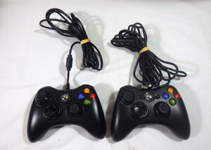 ■893：XBOX 360　コントローラー　有線　2個　セット■