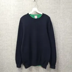 【雷市場（ポンジャン）商品韓国直送】 15 LACOSTE(ラコステ) ネイビー コットン カシミア ニット セーター メンズ 95