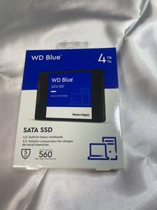 ■新品未開封　WD　4TB　SSD（SATA)