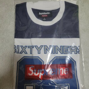 supreme HYSTERIC GLAMOUR サイズXL football top Tシャツ ゲームシャツ ユニホーム 69 新品 未使用