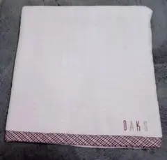 DAKS　薄ピンク（リバーシブル）綿毛布　犬　ダックスフンド柄　シングルサイズ