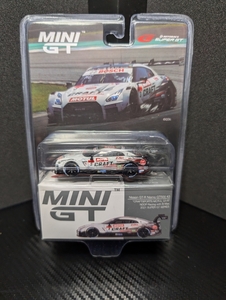 【未開封新品】1/64 日産 GT-R Nismo GT500 SUPER GTシリーズ 2021 #3 NDDP Racing 左ハンドル ダイキャスト ミニカー