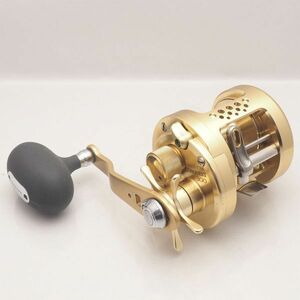 シマノ 01 カルカッタ コンクエスト 300 RH445 右巻き 純正パワーハンドル SHIMANO 管17172