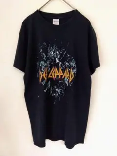 人気❣️DEF LEPPARD デフレパード　ブラック　Ｔシャツ US古着