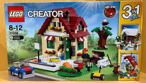 《1円スタート》LEGO レゴ クリエイター　CREATOR 季節のコテージ　31038 新品　未開封