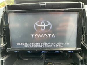 トヨタ純正DSZT-YC4T メモリーナビ 86100-47550 地図データ 2016 DISC / TV / BLUETOOTH / SD / T-COONECT 9インチ [ B145] 