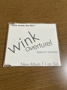 CD 非売品 Wink overture! ウィンク オーバーチュア レア 当時物 サンプル プロモ sampler プロモーションoverture サンプラー