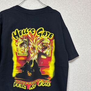 【BAY SIDE】 USA製　Fear No Evil ビンテージ　バンドTシャツ ロックTシャツ　HEAVY WEIGHT L