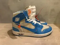 Off-White × Nike Air Jordan 1 High UNC