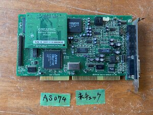 【送60サイズ】Creative Labs　Sound Blaster AWE64 CT4380　ISAバス用サウンドボード+Memory Upgrade Module ※未チェック