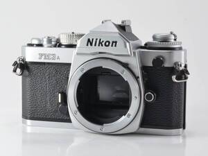 [美品☆ほぼ未使用]Nikon (ニコン) FM3A ボディ MF-16付 フィルム一眼レフ [保証] (53411)