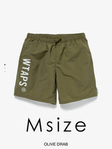 24ss 新品 WTAPS SPSS2002 / SHORTS / NYLON. TUSSAH. PERTEX. SIGN 241CWDT-PTM08 オリーブ Ｍサイズ ナイロン ショートパンツ