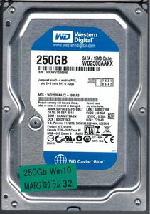 ★HD32★★HDD ハードディスク　250Gb 3.5インチ　お買い得品かも知れません。★★★