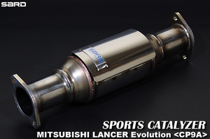 個人宅発送可能 SARD サード スポーツキャタライザー MITSUBISHI 三菱 ランサーエボリューション Evo.6 CP9A 4G63 (89051)