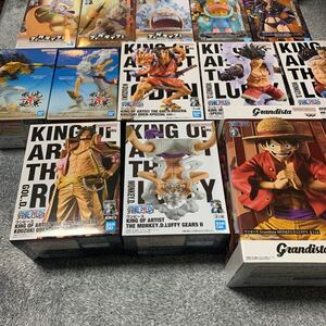 1円　ワンピース フィギュア KING OF ARTIST ギア5 ロジャー　グランディスタ　ルフィ　フィグライフ　DXF ロビン　チョッパー　13個