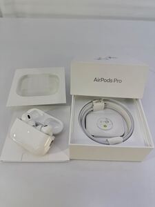 Apple AirPods Pro 第2世代 　エアポッズ プロ 　MTJV3J/A A3047 A3048 A2968 　USB Type-Cケーブル　中古品 　限定保証内