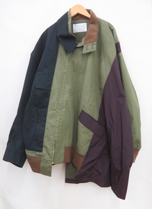 kolor カラー 20WCM-G07109 20AW Three Pieces Docking Blouson ジャケット