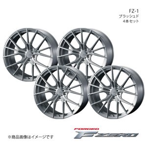 F ZERO/FZ-1 インプレッサWRX STI GDB アルミホイール4本セット【18×7.5J5-100 INSET45 ブラッシュド】0038966×4