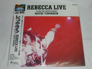 ○★(ＬＤ)レベッカ・ライヴ／ＭＡＹＢＥ ＴＯＭＯＲＲＯＷ 中古