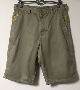 MASTERPIECE マスターピース star emb chino shorts ショートパンツ ショーツ パンツ ベージュ 星 スター 刺繍 日本製 36 金子賢 KK