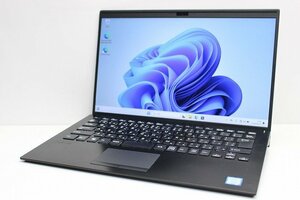 1円スタート ノートパソコン Windows11 VAIO Pro PK VJPK11C12N 14インチ 第8世代 Core i5 SSD256GB メモリ8GB Windows10 カメラ WWAN