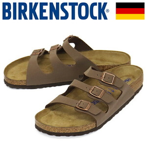 BIRKENSTOCK (ビルケンシュトック) 53881 FLORIDA SFB フロリダ ソフトフットベッド サンダル MOCHA レギュラー幅 BI307 43-約28.0cm