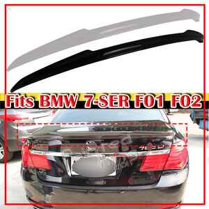 2009-2015 BMW 7シリーズ F01 F02 F03 F04 リアトランクスポイラー FRP製 塗装込み品 各色付 V 