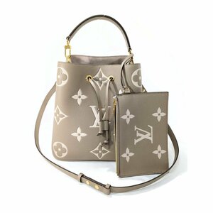 LOUIS VUITTON ルイ・ヴィトン ネオノエMM ショルダーバッグ ハンド 2way トゥルトレール バイカラー モノグラム アンプラント レザー