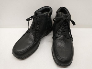 madras Walk SPMW5478 ショートブーツ レースアップブーツ 内側ジップ レザー GORE-TEX レディース 24.5cm 4E ブラック