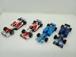 ミニチャンプス　1/43 F1 ミニカー　ジャンク　まとめて　プロスト　ベネトン　トヨタ　