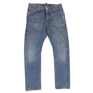 DSQUARED2 ディースクエアード DC/DC デニム パンツ ジーンズ インディゴブルー系 46【中古】